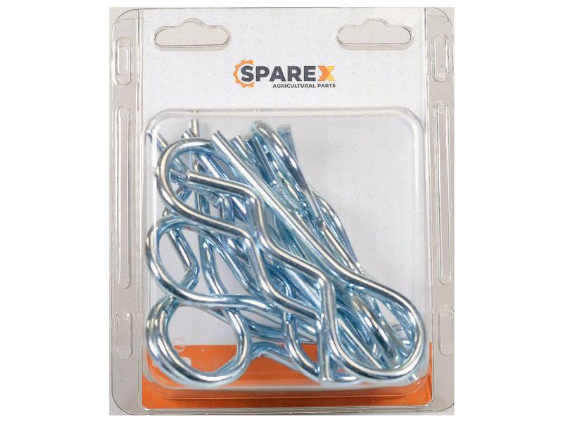 Agripak 10 pcs. Spårring - enkellindad, 6 x 120mm Bild 1