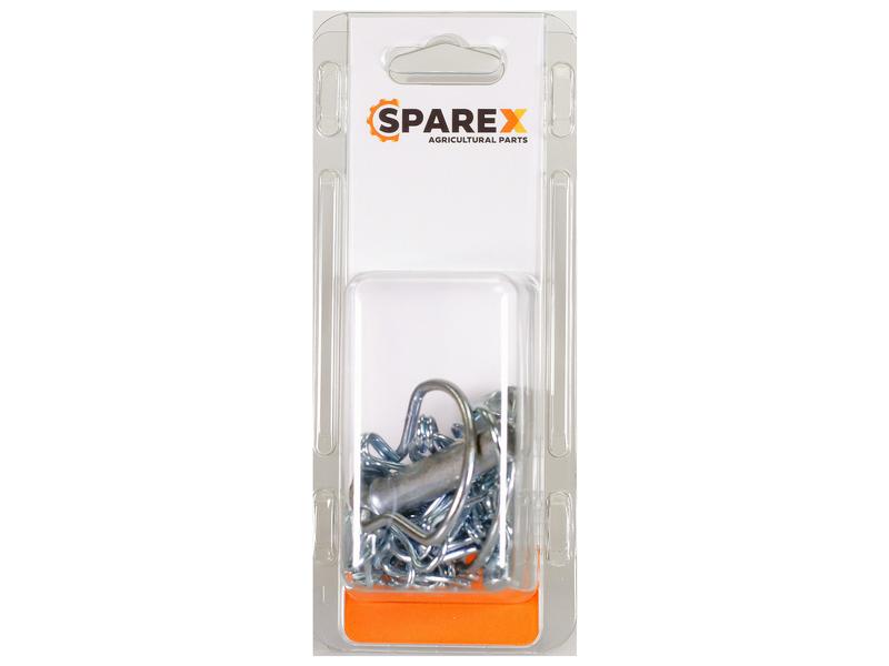Agripak 1 stk. Borgpen D-type 11mm x 44.5mm Afbeelding 1