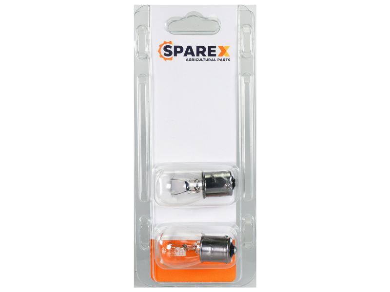Agripak 2 pcs. Bulb 12V, 21W, BA15s Image 1