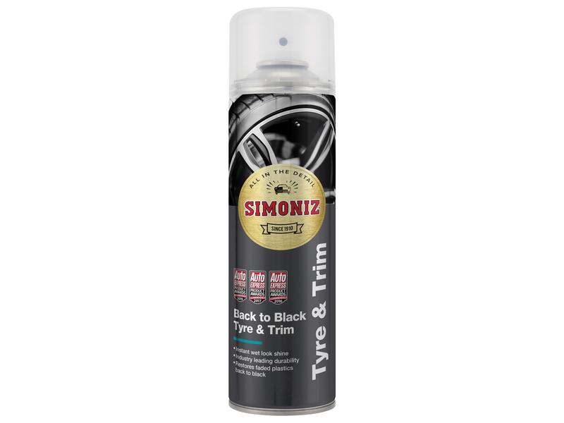 Holts Back to Black Tyre & Trim - Aerosol 500ml Image 1