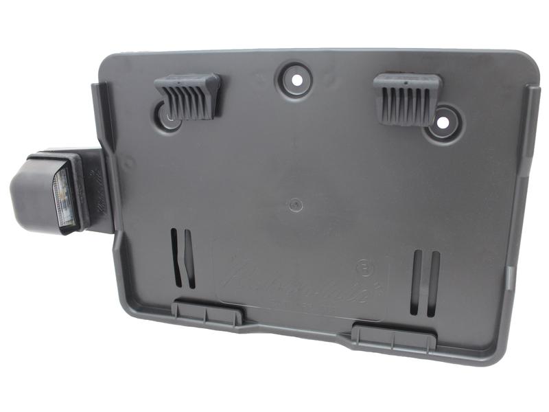 Nummerpladeholder (med lampe) Billede 1