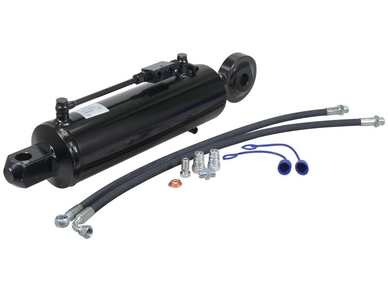 Topstang (hydraulisk) (Kat.-/4) Led og Kugle, Cylinderdiameter: 120mm, Min. længde : 650mm. Billede 1