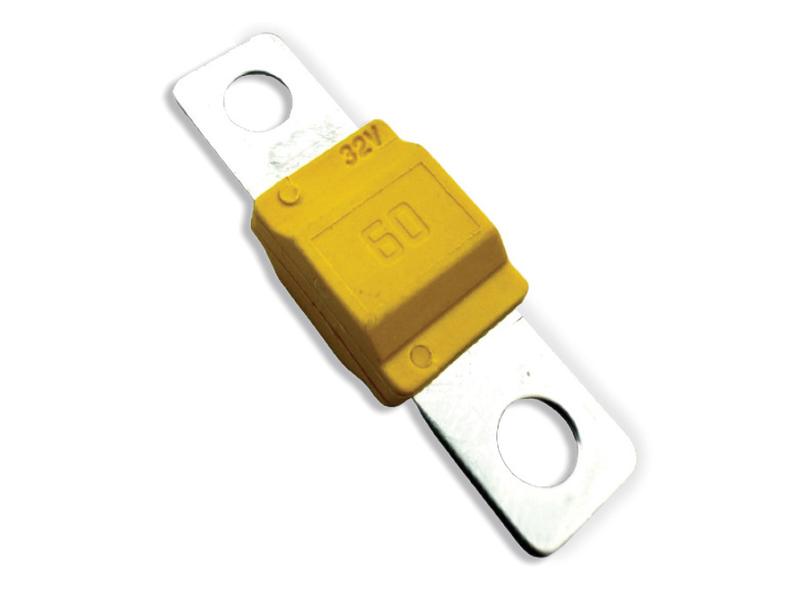 Fusibile Midi 60 Amp (Giallo) 40 x 10mm Immagine 1