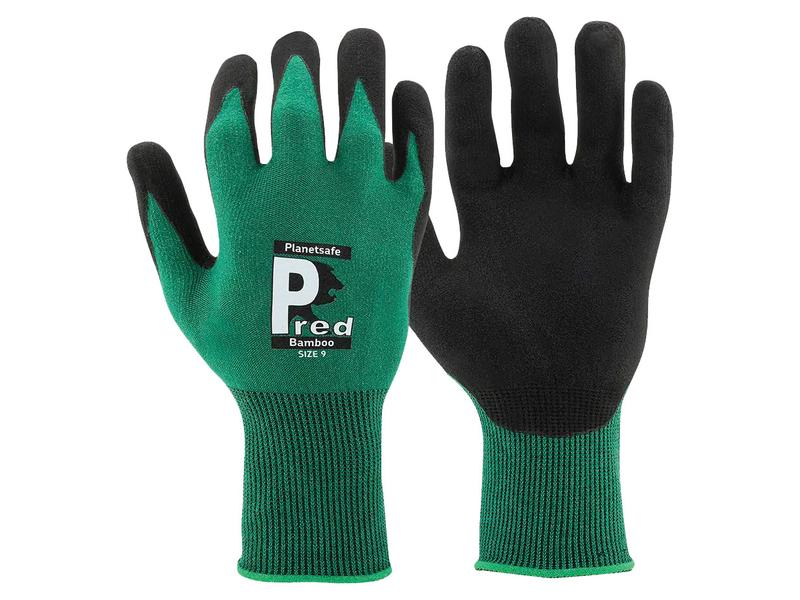 Predator Gloves Bamboo Work Gloves 8/M Image 1