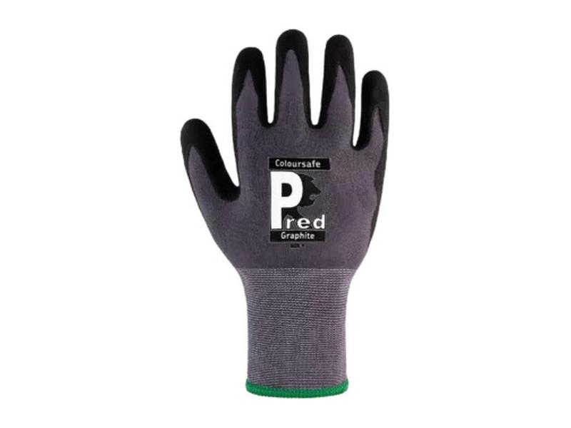 Predator Gloves Graphite Work Gloves 8/M