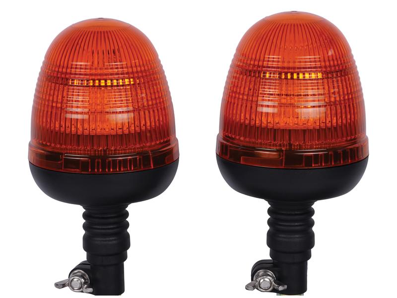 LED Beacon, Amber, Flexible Pin 12-24V Image 1