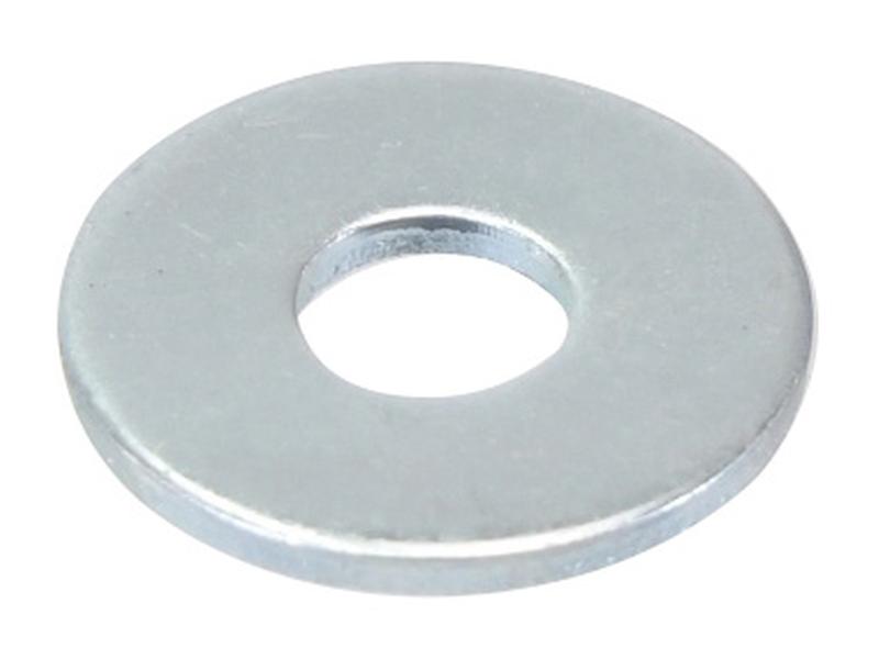 Metric Flat Washer, ID: 8mm, OD: 24mm, Thickness: 2mm (DIN or Standard No. DIN 9021) Image 1
