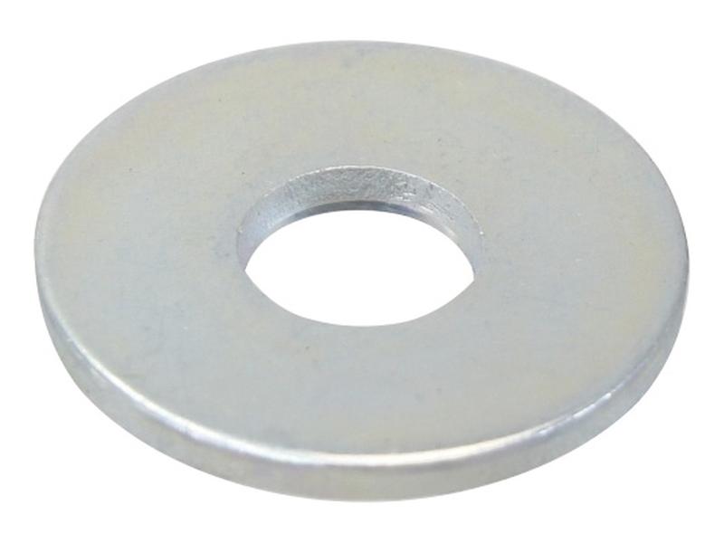 Metric Flat Washer, ID: 10mm, OD: 30mm, Thickness: 2.5mm (DIN or Standard No. DIN 9021) Image 1