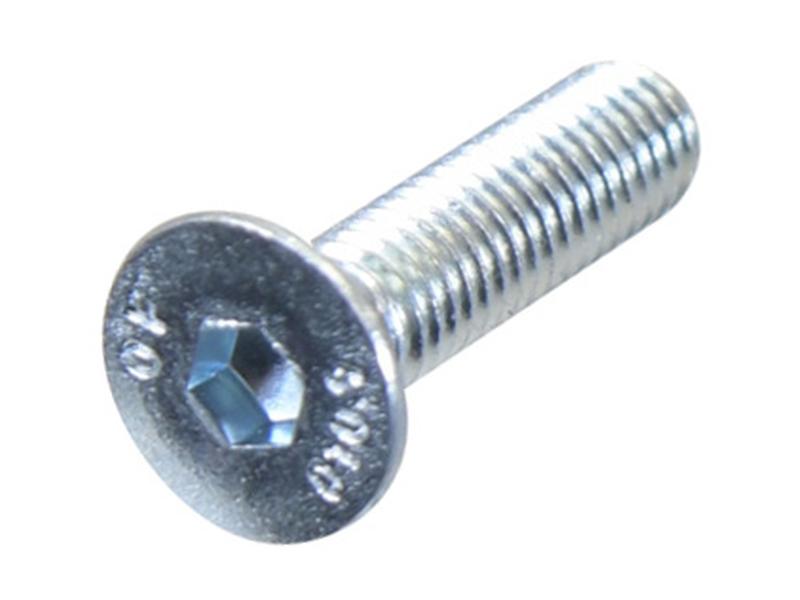 Metric Countersunk Hexagon Socket Screw,  M6x25mm (DIN 7991) Image 1