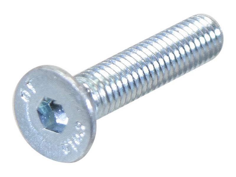 Metric Countersunk Hexagon Socket Screw,  M6x30mm (DIN 7991) Image 1