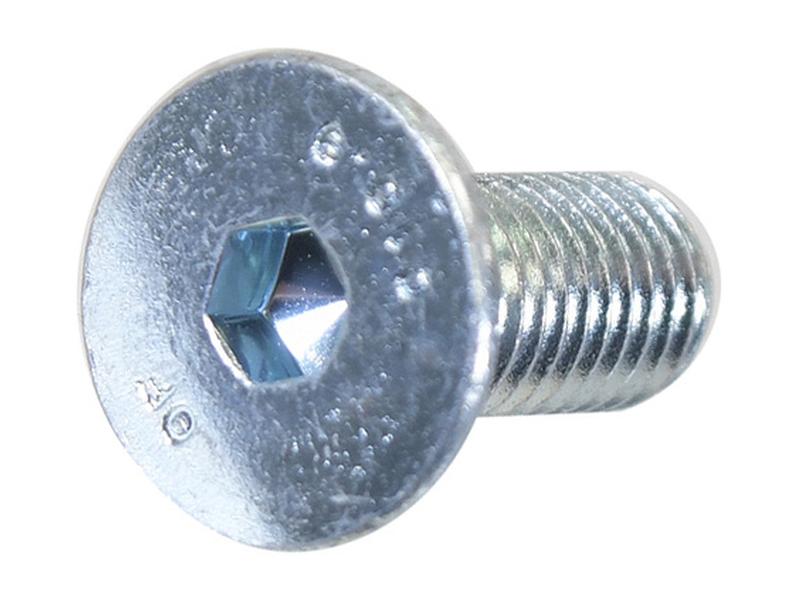 Metric Countersunk Hexagon Socket Screw,  M10x25mm (DIN 7991) Image 1