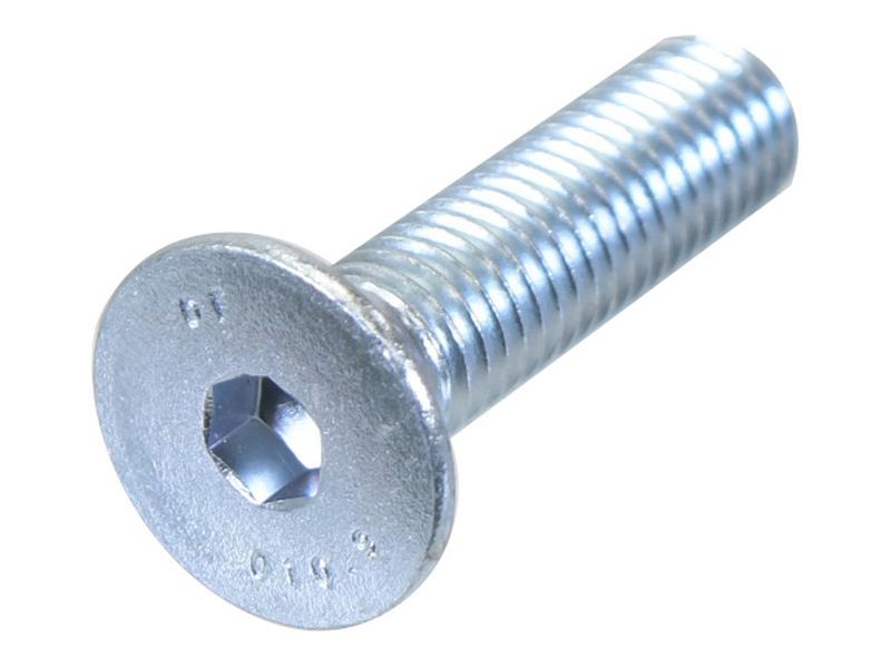 Metric Countersunk Hexagon Socket Screw,  M10x40mm (DIN 7991) Image 1