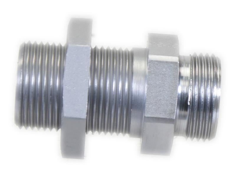 Sparex Metric Straight Bulkhead Coupling 20S Male