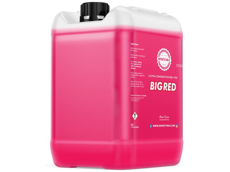 Infinity Wax Big Red Traffic Film Remover 5L Image 1