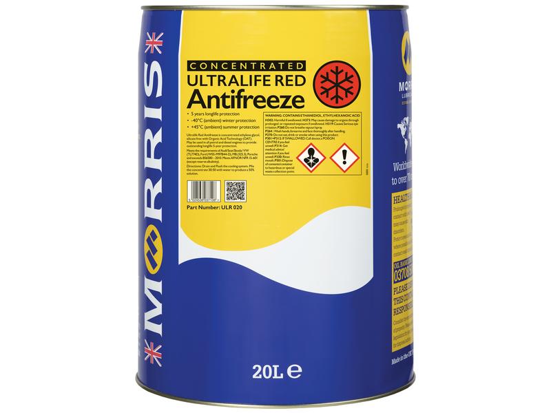 Ultralife RED Antifreeze  20L Image 1
