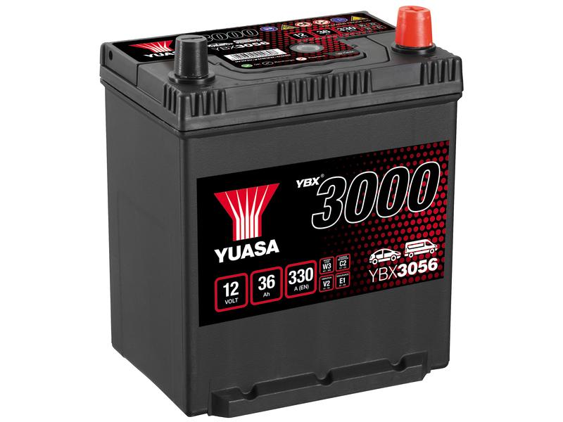 Yuasa YBX3056 12V 36Ah 330A SMF Battery Image 1