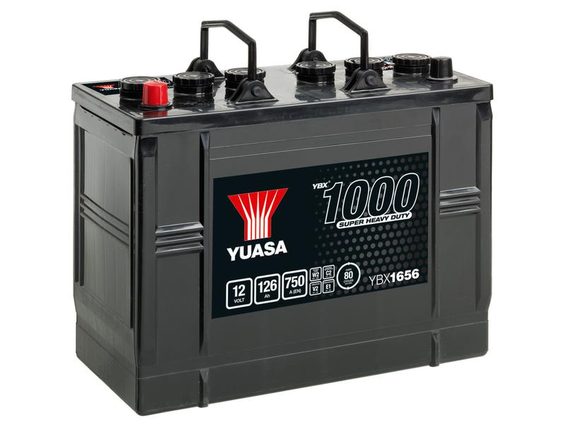 Yuasa YBX1656 12V 126Ah 750A Super Heavy Duty Battery Image 1