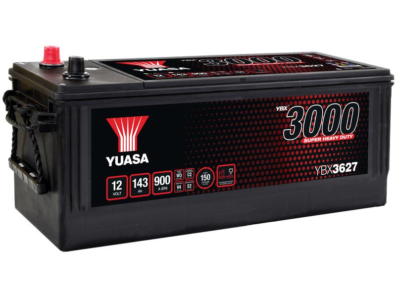 Yuasa YBX3627 12V 143Ah 900A Super Heavy Duty Batteria Immagine 1