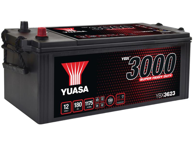 Yuasa YBX3623 12V 180Ah 1175A Super Heavy Duty Batteria Immagine 1
