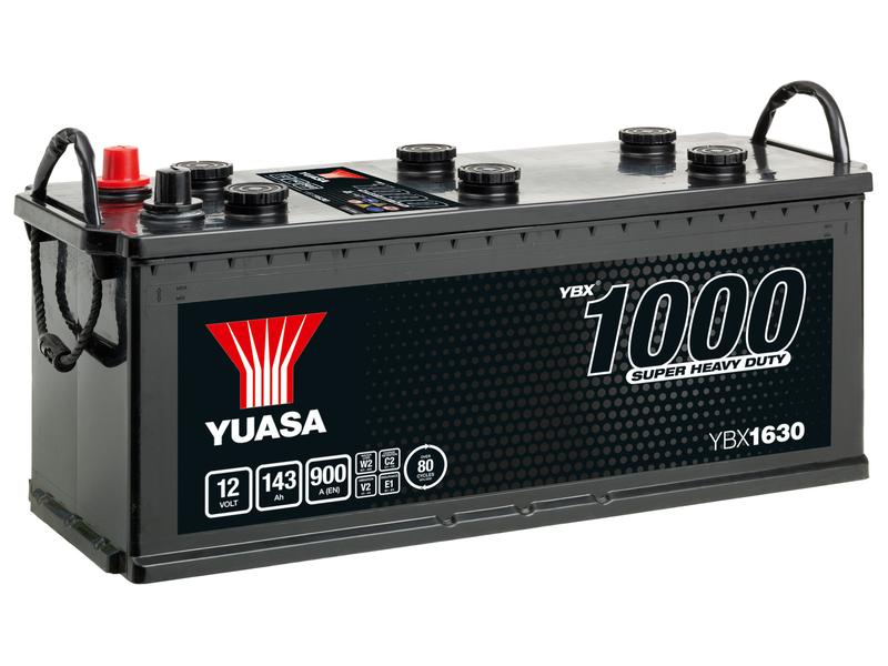 Yuasa YBX1630 12V 143Ah 900A Super Heavy Duty Batteria Immagine 1