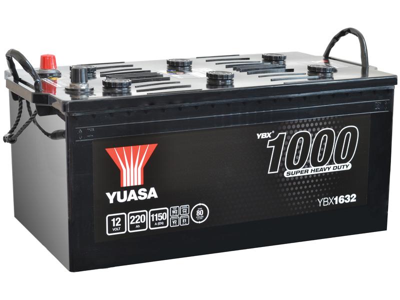 Yuasa YBX1632 12V 220Ah 1150A Super Heavy Duty Batteria Immagine 1