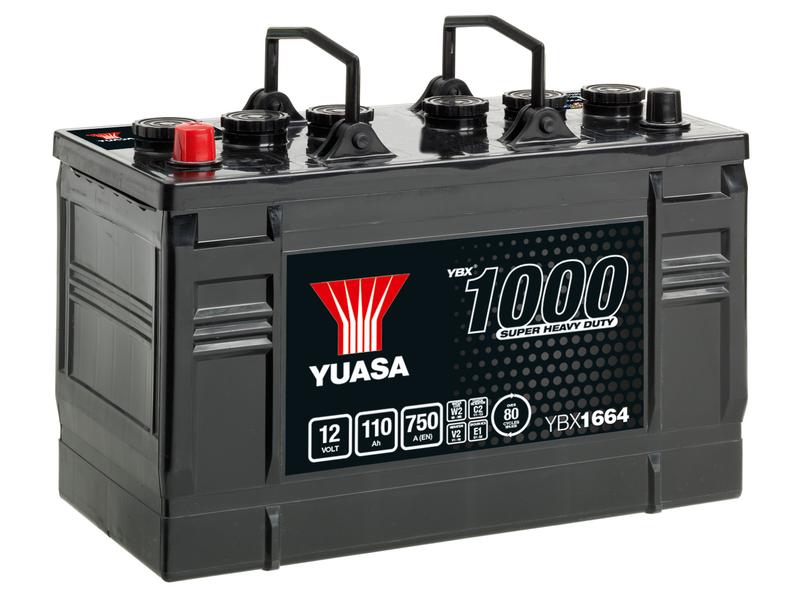 Yuasa YBX1664 12V 110Ah 750A Batterie Ultra-Résistante Image 1
