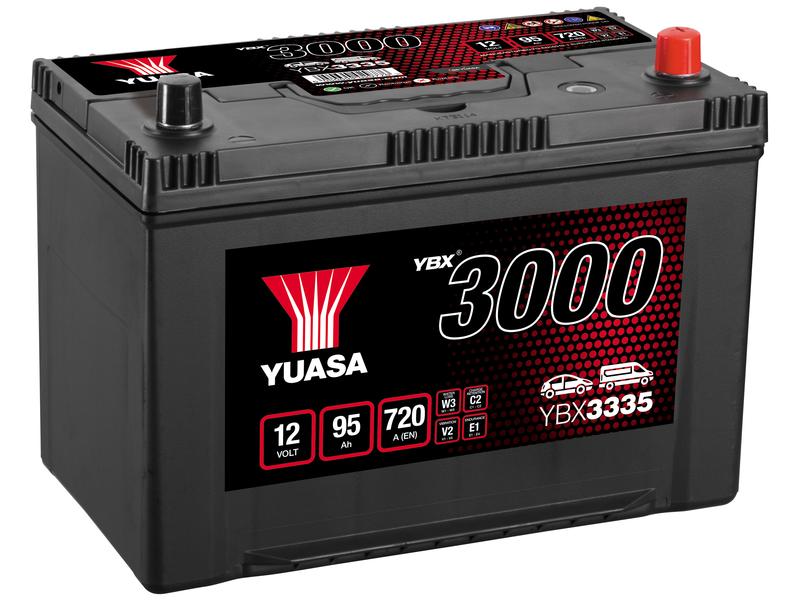 Yuasa YBX3335 12V 95Ah 720A SMF Batería Imagen 1