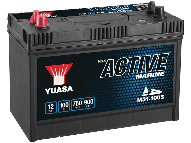 Yuasa M31-100S 12V 100Ah 750A Active® Marine Batterie Bild 1