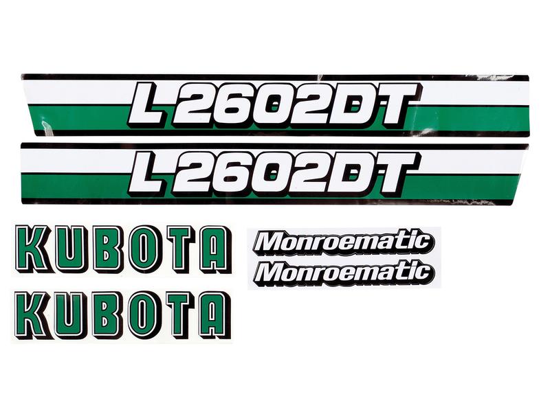 Decal Set - Kubota L2602DT