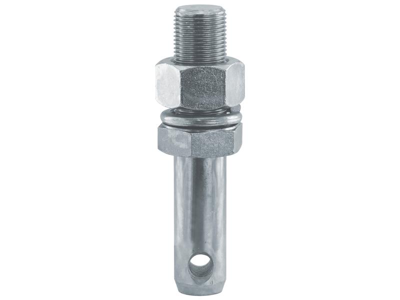 Lower link implement pin 1-1/8x6\'\', Thread size 1 1/8\'\'x76mm Cat. 2