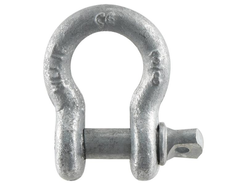 Bow Shackle, Rated: 1T (2200lbs)