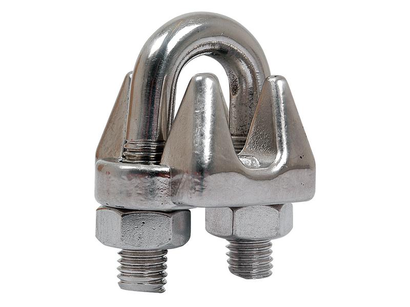 Wire Rope Clip, Wire Ø6mm (1/4\'\') Stainless Steel