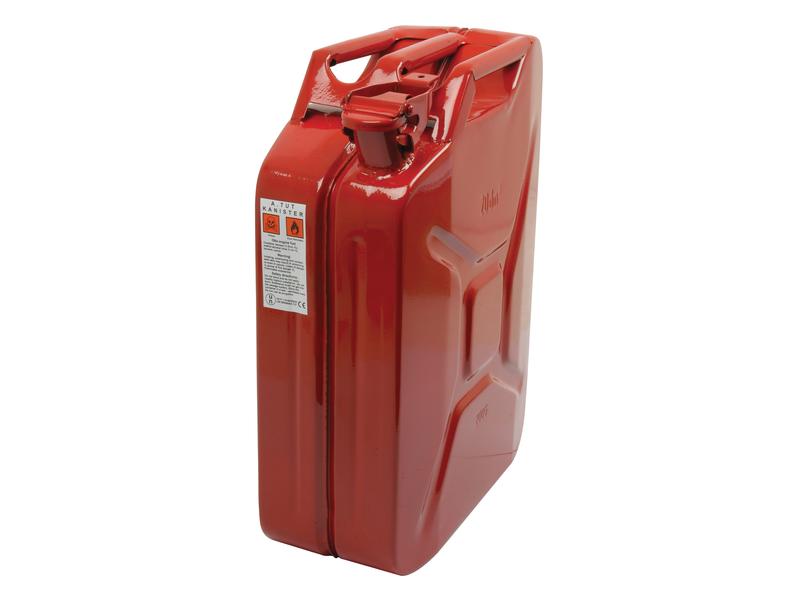 Mania Folde Skinne Metal Benzindunk - Rød 20 liter (benzin)