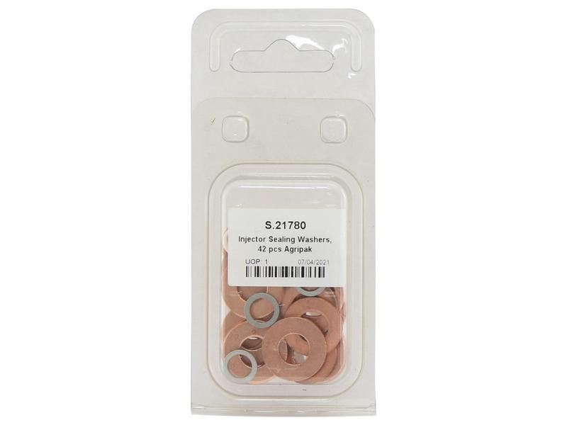 Injector Sealing Washers, 42 pcs Agripak