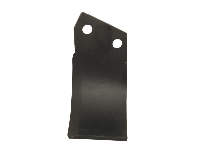 Rotavator Blade Curved RH 90x8mm Height: 210mm. Hole centres: 57mm. Hole Ø: 17mm. Replacement for Agram