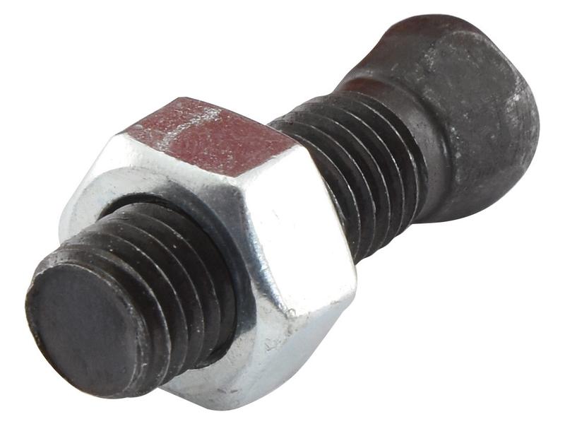 Conical Head Bolt 4 Flats With Nut (TC4M) - 3/8\'\' x 1 3/16\'\', Tensile strength 10.9 (25 pcs. Box)