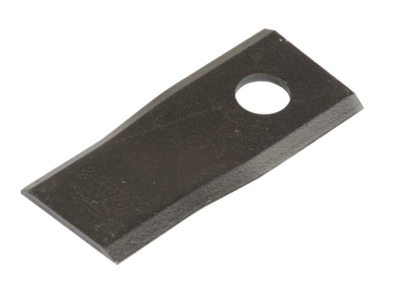 Faca - Twisted blade, bottom edge sharp & parallel -  98 x 45x3.5mm - Orifício Ø16.5mm  - Dt. -  para Fort-Morra