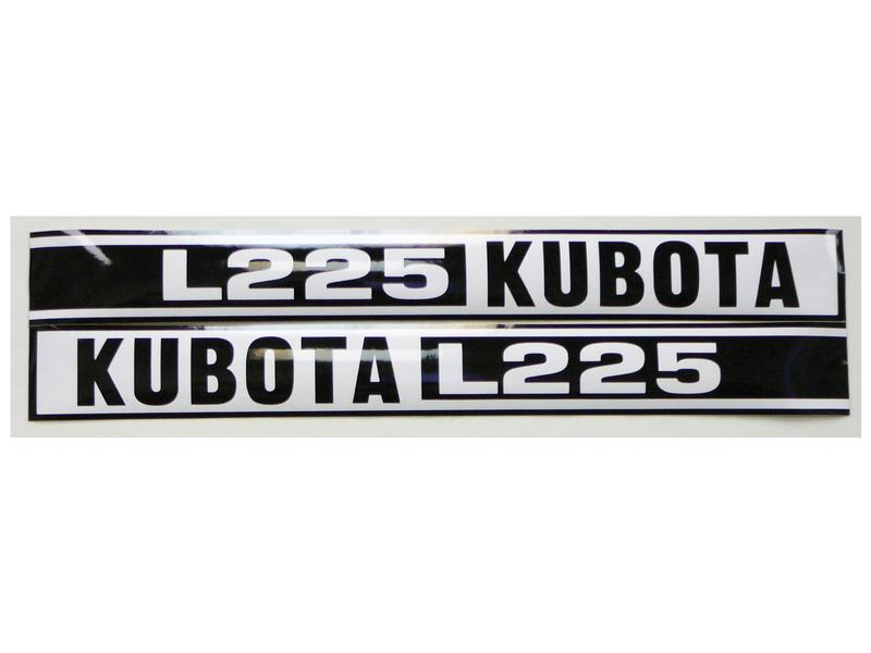 Decal - Kubota L225