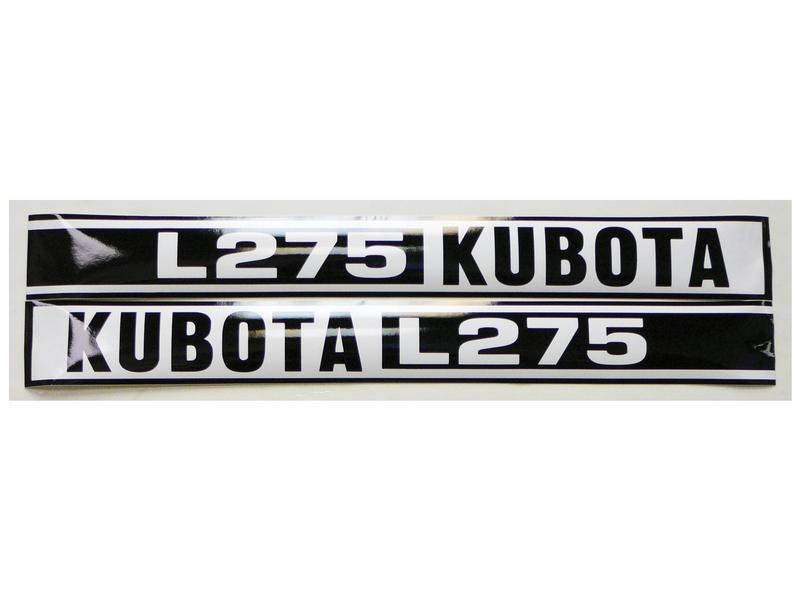 Decal Set - Kubota L275