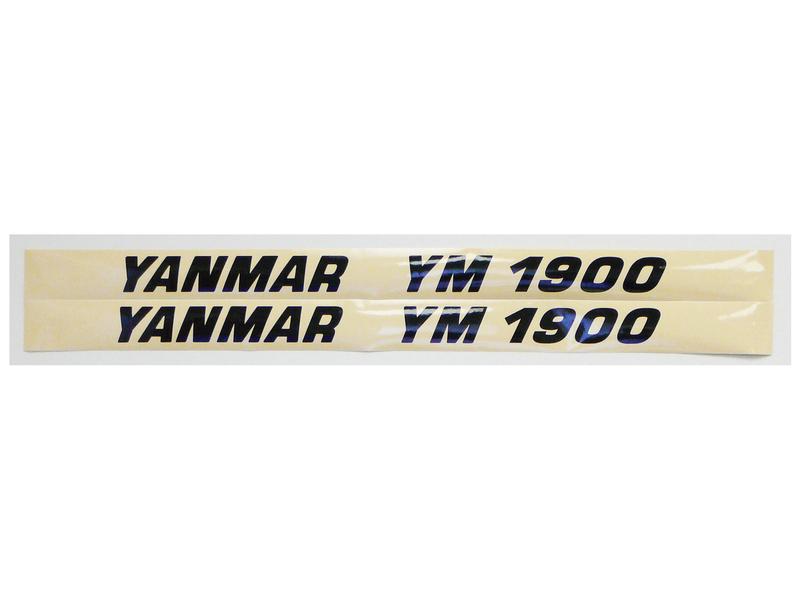 Decal Set - Yanmar YM1900