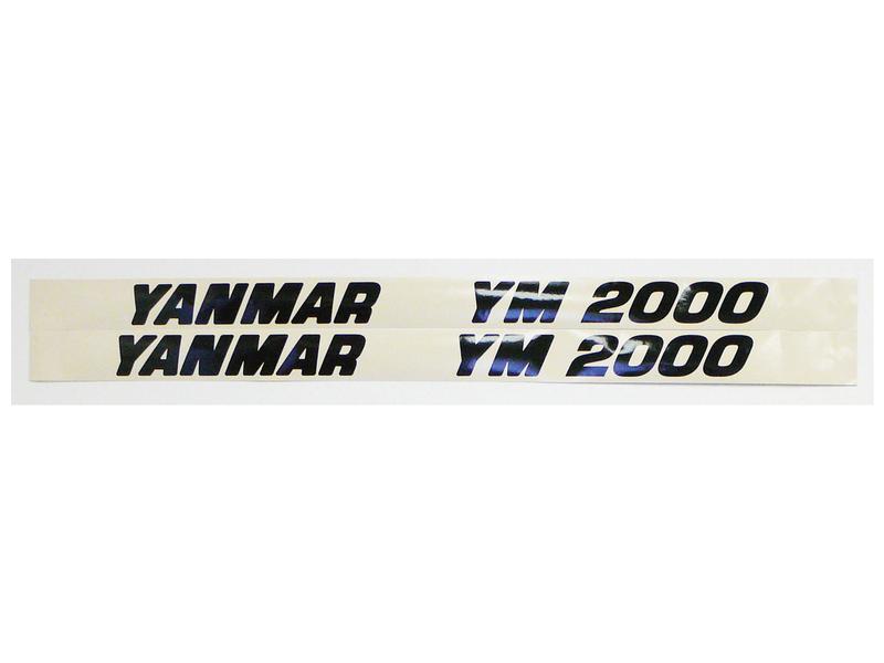 Decal Set - Yanmar YM2000