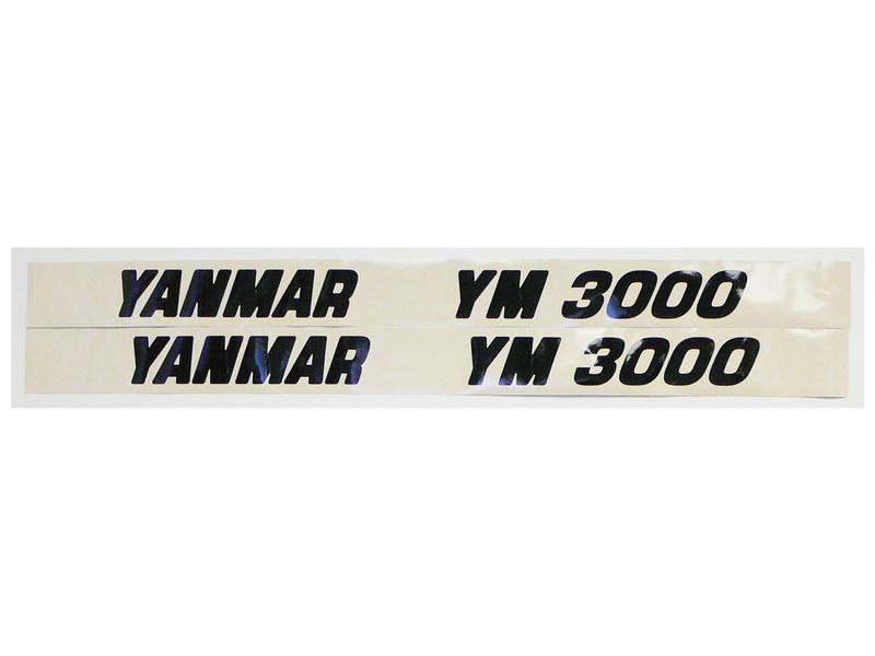 Decal Set - Yanmar YM3000