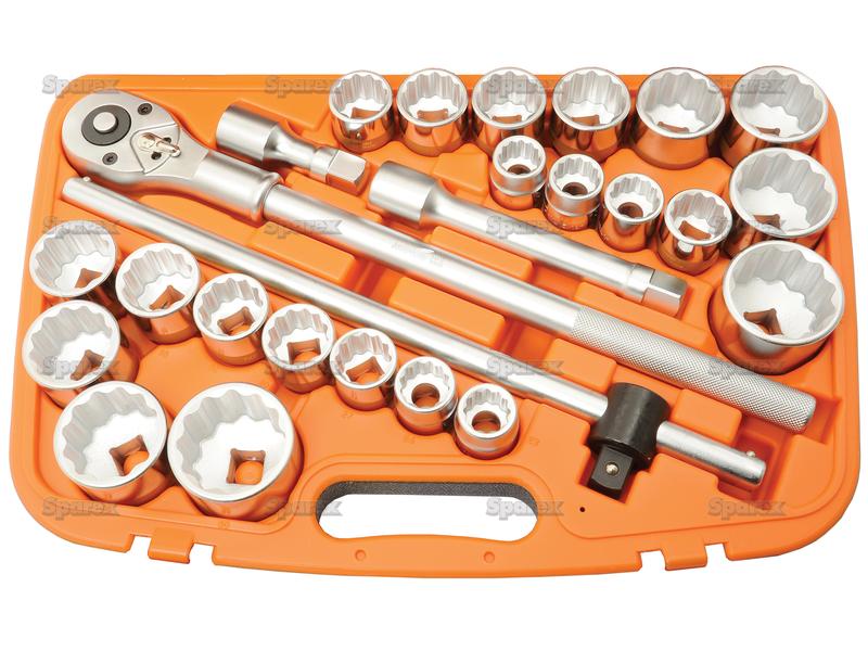 3/4'' Drive Ratchet Socket Set (26 pcs.)
