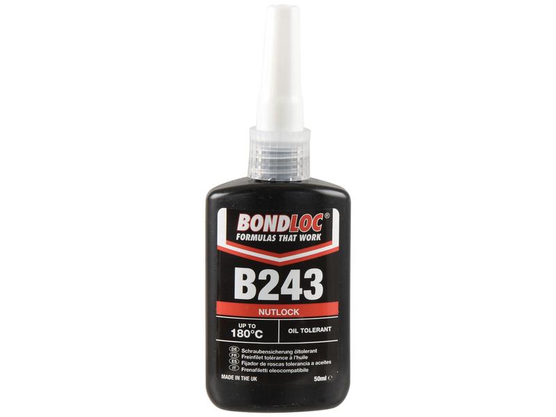 BondLoc B243 - Nutlock - Oil Tolerant - 50ml