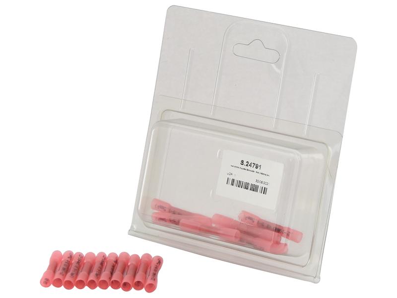 Heat Shrink Insulated Connector - Red (10&nbsp;pcs. -Agripak) - S.24791