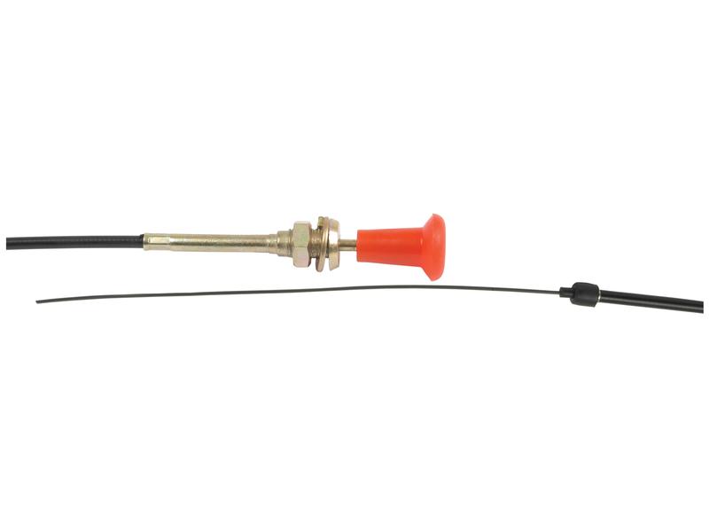 Kabel for motorstopp - Lengde: 2400mm, Kabellengde ytre: 2000mm.