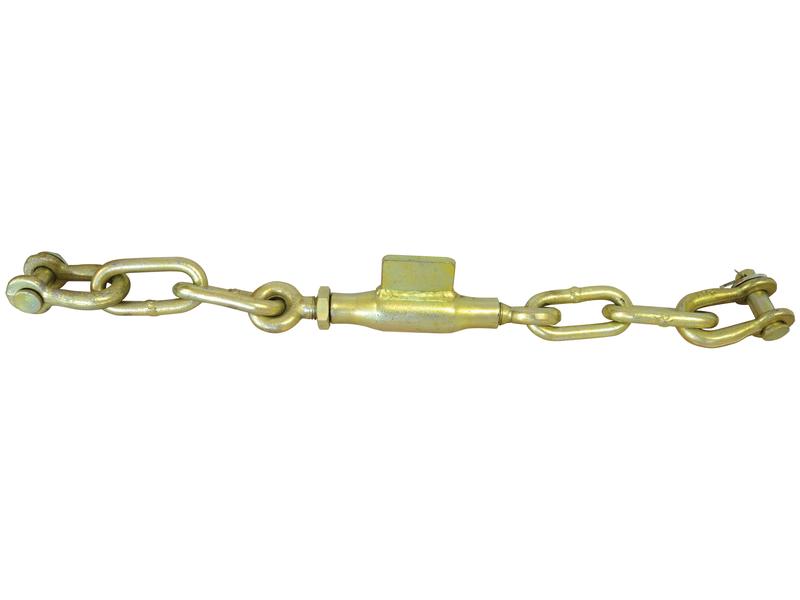 Stabiliser Chain - D-Shackle Ø19mm - D-Shackle Ø19mm - Min. Length:826mm -  M20x2.5 Metric