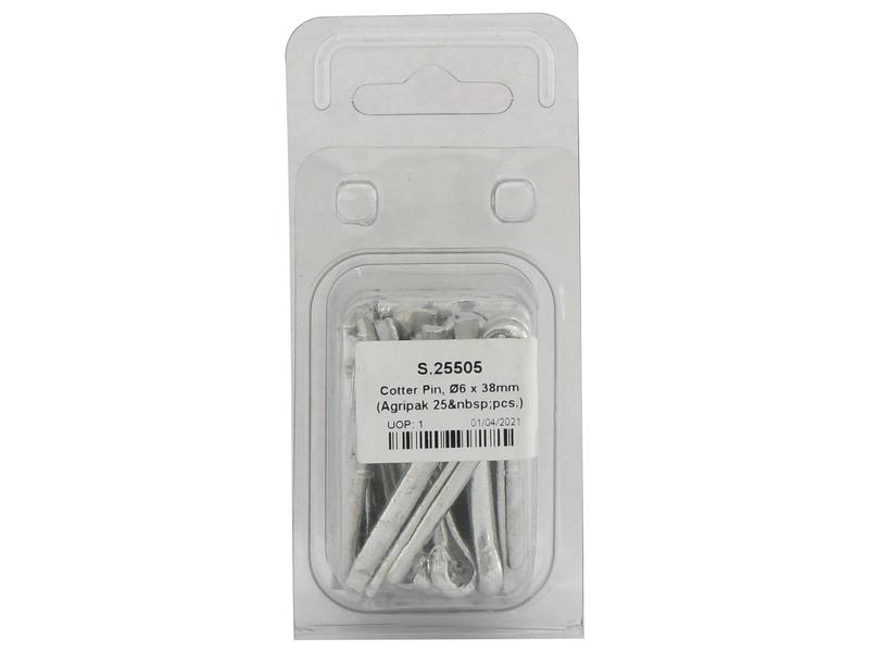 Agripak 25 pcs. Cotter Pin 6 x 38mm