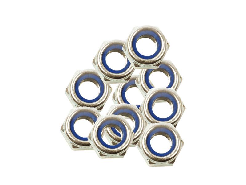 Moer, M5x0.80mm (DIN 985) Metrisch Coarse Afbeelding 1
