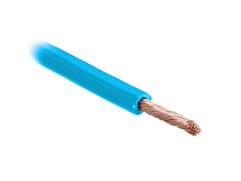 Electrical Cable - 1 Core, 1.5mm² Cable, Blue (Length: 10M), (Agripak) Image 1